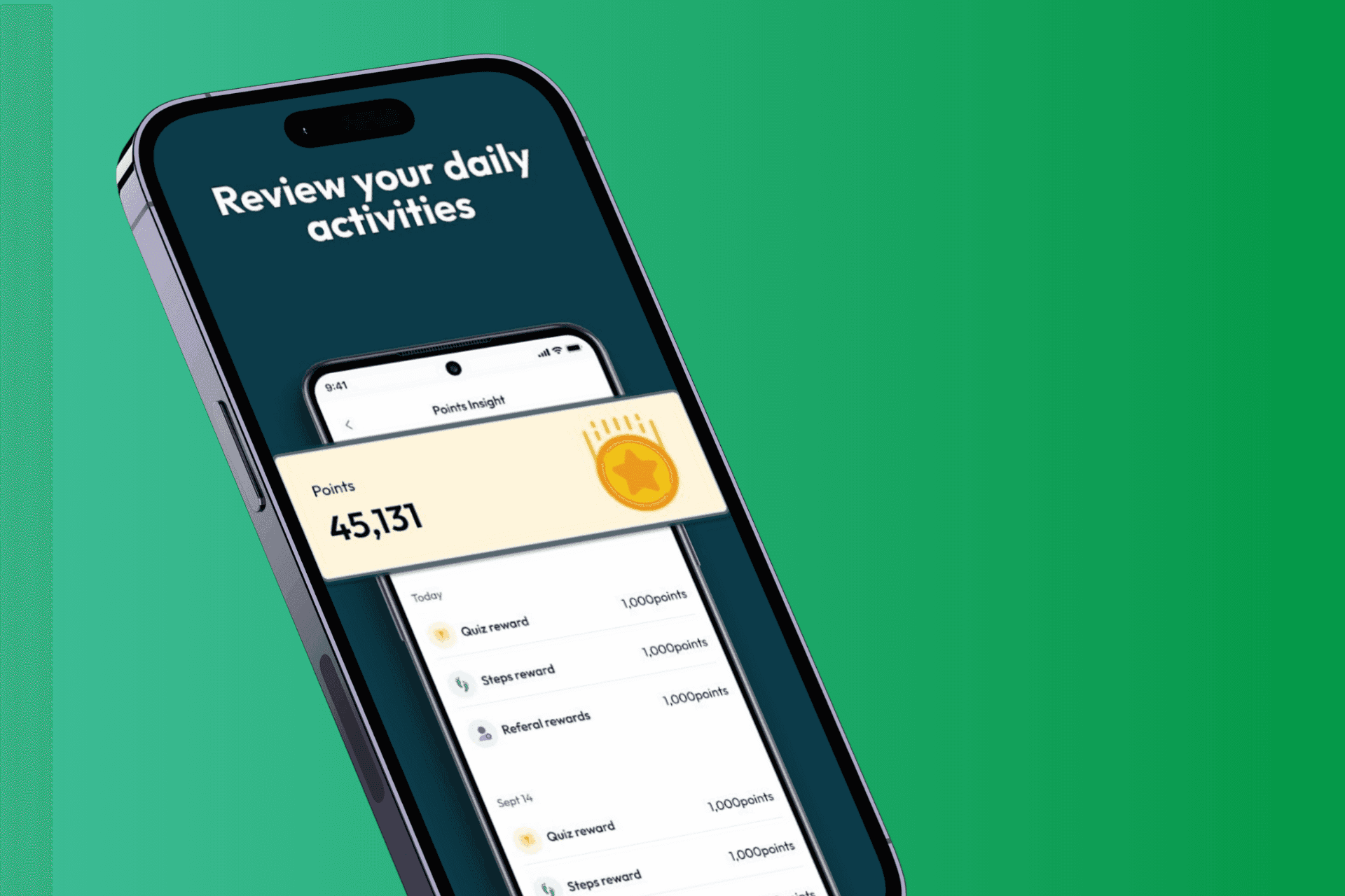 Rewarding Healthy Habits with AI-Powered Wellness Tracking Screenshot 9