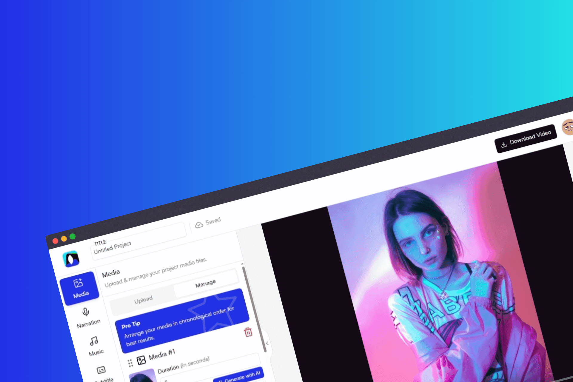 Transforming Memories into Cinematic Stories with AI Screenshot 9