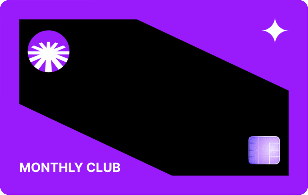 Monthly Club Card